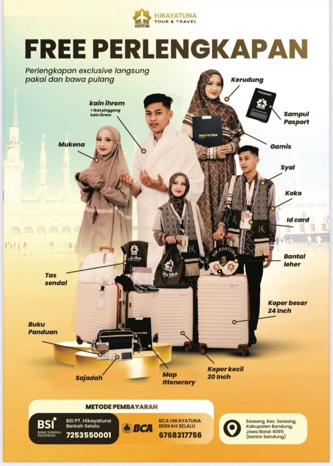
					Hikayatuna Travel Siap Berangkatkan 70 Jamaah Umrah Oktober 2025, Ada Paket Plus Dubai dan Cashback Rp2 Juta